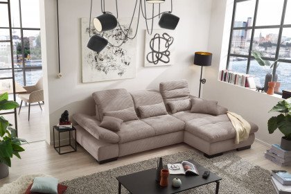 SO 4100 von set one by Musterring - Polsterecke Variante rechts taupe