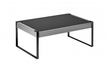 Grafa 3131 von Bacher - Couchtisch in Optiwhite Schwarz