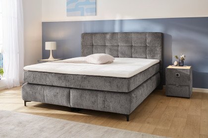 Beatrice von Jockenhöfer - Boxspringbett 180 in Grau