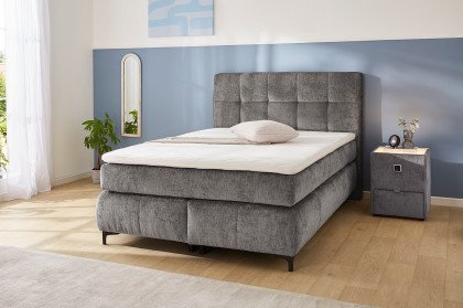 Beatrice von Jockenhöfer - Boxspringbett 140 grau