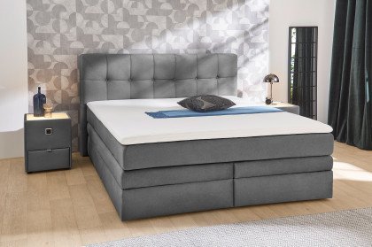Amy-Dream von Jockenhöfer - Boxspringbett 180 grau