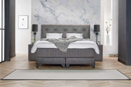 Magnifique von Serta - Boxspringbett 180 x 200 cm grey