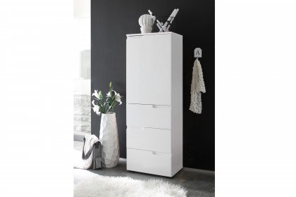 Spice-Office aus der Kollektion Letz - halbhoher Schrank in Weiß