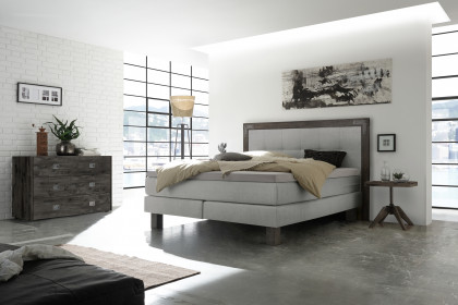 Edition pronto von Hasena - Boxspringbett Memphis grey