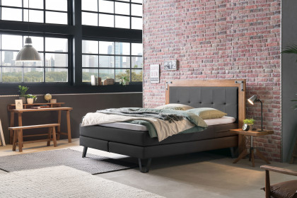 Edition pronto von Hasena - Boxspringbett Oakland anthrazit