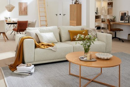 PM200 von Musterring - Ledersofa white