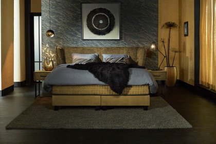 Cydonia von Serta - Boxspringbett brandy & mustard