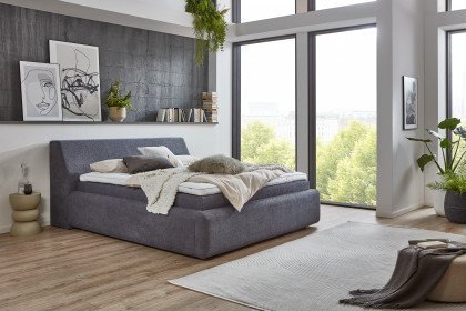 Perla-Dream von Tidur - Boxspringbett Torata dark grey