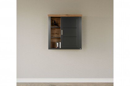York von set one by Musterring - Hängeschrank in Anthrazit mit Tür