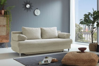 Como von Sofa-Team - Schlafsofa ecru