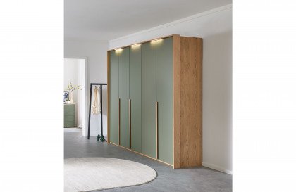 Malin von Musterring - Schrank ca. 250 cm breit Balkeneiche - jungle green