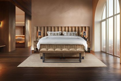 Tube Grande von Serta - Boxspringbett gold plain
