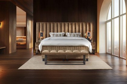 Tube Grande von Serta - Boxspringbett in Gold Plain
