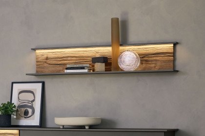 Jana von Musterring - Wandboard 710702 Lack graphit/ Eiche