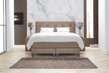 Magnifique von Serta - Boxspringbett in Liver