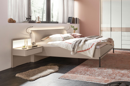 San Diego von Musterring - Doppelbett grau 160x200 cm