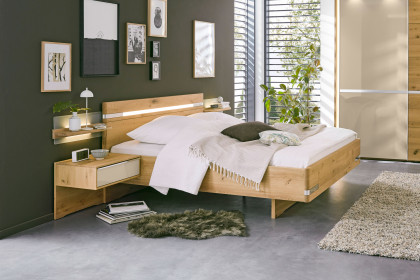 Savona 2.0 von Musterring - Bett Bianco-Eiche teilmassiv 180x200 cm