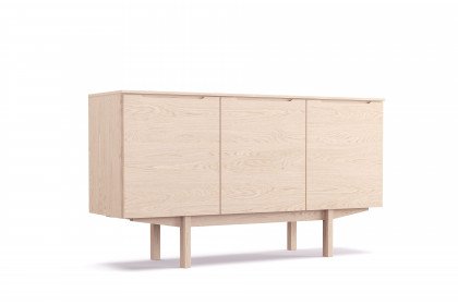 #304 Sideboard von Skovby - Sideboard Eiche furniert, weiß geölt