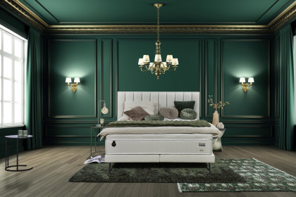 Palermo von DONE.® - Boxspringbett in White
