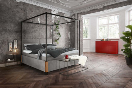 MR My Heaven von Musterring - Polster-Himmelbett KT1 grau