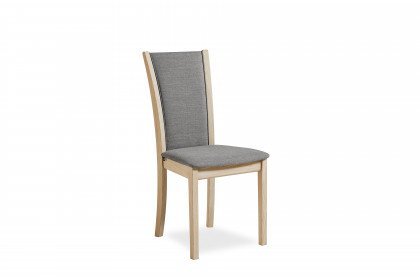 #64 Dining Chair von Skovby - Holzstuhl mit Flachgewebebezug