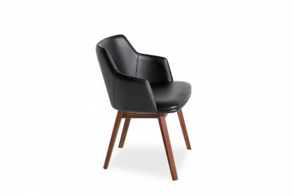 #65 Dining Chair von Skovby - Polsterstuhl in Schwarz
