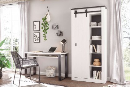 Sherwood von Kollektion Letz - Büro-Ensemble in Pinie Weiß Nachbildung