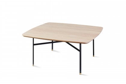 SM 242 von Skovby Møbelfabrik - Couchtisch mit schwarzem Gestell